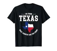 Soy de Texas What Country Are You From Texas Flag Camiseta