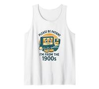 Soy del alma vintage de 1900, estilo atemporal Camiseta sin Mangas