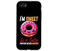 Soy Dulce Él es una Dona Salada Juntos Somos una Pareja Impresionante Carcasa para iPhone SE (2020) / 7/8