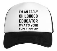 Soy Educadora De La Primera Infancia Gorra De Béisbol Blanca para Niños White Kids Baseball Cap Unisex Snapback