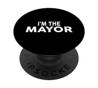 Soy el Alcalde PopSockets PopGrip Adhesivo