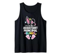 Soy el asistente Principal Bunny Feliz día de Pascua Camiseta sin Mangas