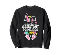 Soy el asistente Principal Bunny Feliz día de Pascua Sudadera