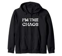 Soy El Caos Broma Sabio Chaotic Life Funny Meme Havoc Sudadera con Capucha
