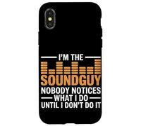 Soy el chico del sonido ingeniero de audio divertido Carcasa para iPhone X/XS