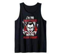 Soy el chupador de Sangre, no el Vampiro Donante de Sangre de Halloween Camiseta sin Mangas