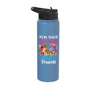 Soy el cumpleaños crucero princesa vacaciones crucero niña cumpleaños Stainless Steel Insulated Water Bottle