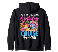 Soy el cumpleaños Crucero Princesa Vacaciones Crucero niña cumpleaños Sudadera con Capucha