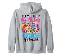 Soy El Cumpleaños Cruise Princesa Cumpleaños Mujer Niña Sudadera con Capucha