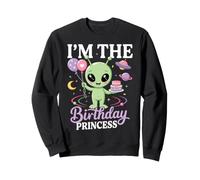 Soy el cumpleaños de la Princesa Alien Party Sudadera