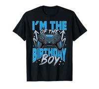 Soy el cumpleaños del niño Videojugador a Juego de cumpleaños Camiseta