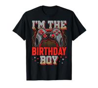 Soy el cumpleaños del niño Videojugador a Juego de cumpleaños Camiseta