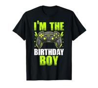 Soy el cumpleaños del niño Videojugador a Juego de cumpleaños Camiseta