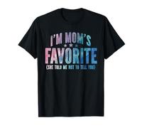 Soy el Favorito de mamá, la Favorita de Las mamás me Dijo Humor Divertido Camiseta