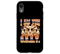 Soy el G.O.A.T. El Granjero de Cabras más Grande de Todos los Tiempos Bootleg Carcasa para iPhone XR