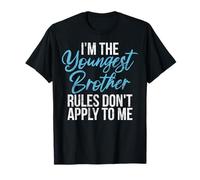 Soy el Hermano más Joven Las Reglas no se aplican a mí Hermanos Camiseta