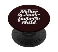 Soy EL Hijo Favorito DE MI Madre EN Ley PopSockets PopGrip Adhesivo