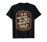 Soy el Hijo Favorito de mi Suegra Hombres Divertidos Mujeres Familia Camiseta