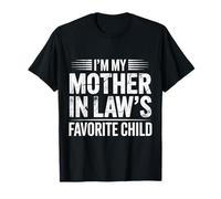 Soy el Hijo Favorito de mi Suegra Humor Familiar Divertido Camiseta