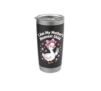 Soy el hijo más malo de mi madre Vaso térmico de acero inoxidable de doble pared