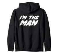 Soy el Hombre | Soy un Hombre Siendo Masculino Duro Sudadera con Capucha