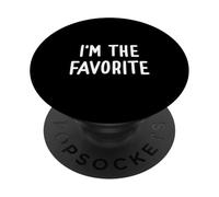 Soy el Humor Familiar Divertido Favorito de los Hermanos PopSockets PopGrip Adhesivo