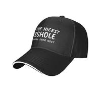 Soy El Idiota Más Agradable Que Jamás Conocerás Unisex Sombrero Clásico Gorra De Béisbol Ajustable Gorra Trucker para Running Verano Golf