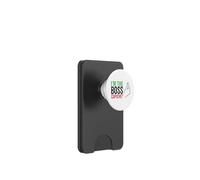 Soy el jefe Capiche Gracioso italiano Nonna Nonno Humor PopSockets PopWallet para MagSafe