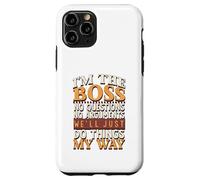 Soy el jefe, sin preguntas, sin argumentos Carcasa para iPhone 11 Pro