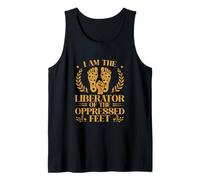 Soy el libertador de los pies oprimidos Funny Reflexologist Camiseta sin Mangas
