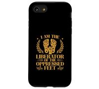Soy el libertador de los pies oprimidos Funny Reflexologist Carcasa para iPhone SE (2020) / 7/8