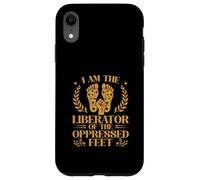 Soy el libertador de los pies oprimidos Funny Reflexologist Carcasa para iPhone XR