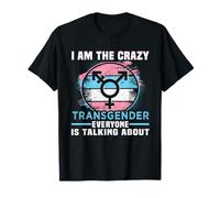 Soy el loco Transgénero Bi Birtday Transgender Camiseta