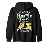 Soy el Mejor Amigo, el Mejor Amigo Puede Estar Borracho y perdido también Sudadera con Capucha