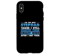 Soy el Mejor padrastro Porque todavía quería a Estos niños Locos Carcasa para iPhone X/XS