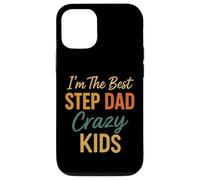 Soy el mejor paso papá Crazy Kid Retro Vibe Carcasa para iPhone 12/12 Pro