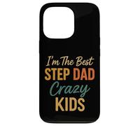 Soy el mejor paso papá Crazy Kid Retro Vibe Carcasa para iPhone 13 Pro