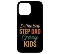 Soy el mejor paso papá Crazy Kid Retro Vibe Carcasa para iPhone 13 Pro Max