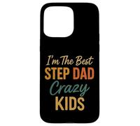 Soy el mejor paso papá Crazy Kid Retro Vibe Carcasa para iPhone 15 Pro Max