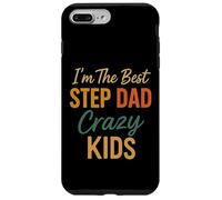 Soy el mejor paso papá Crazy Kid Retro Vibe Carcasa para iPhone 7 Plus/8 Plus