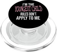 Soy el niño más Joven Las Reglas no se aplican a mí PopSockets PopGrip para MagSafe