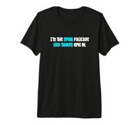 Soy el Paquete pequeño Las Cosas Buenas Vienen en una Persona Linda y Corta Camiseta Premium