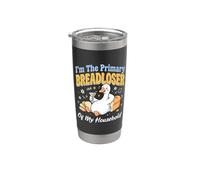 Soy el principal perdedor de pan de mi hogar Vaso térmico de acero inoxidable de doble pared