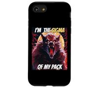 Soy el Sigma de mi Pack Funny Wolf Meme Hombre Lobo Genial Carcasa para iPhone SE (2020) / 7/8
