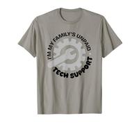 Soy el Soporte técnico no remunerado de mi Familia Camiseta
