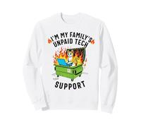 Soy el Soporte técnico no remunerado de mi Familia Ingeniero informático de TI Sudadera
