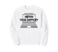 Soy el Soporte técnico no remunerado de mi Familia Sudadera
