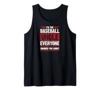 Soy el tío del béisbol del Que Todos te advirtieron Camiseta sin Mangas