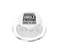 Soy el tío del béisbol del Que Todos te advirtieron PopSockets PopGrip para MagSafe