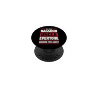 Soy el tío del Fagot del Que Todo el Mundo te advir PopSockets PopGrip Adhesivo